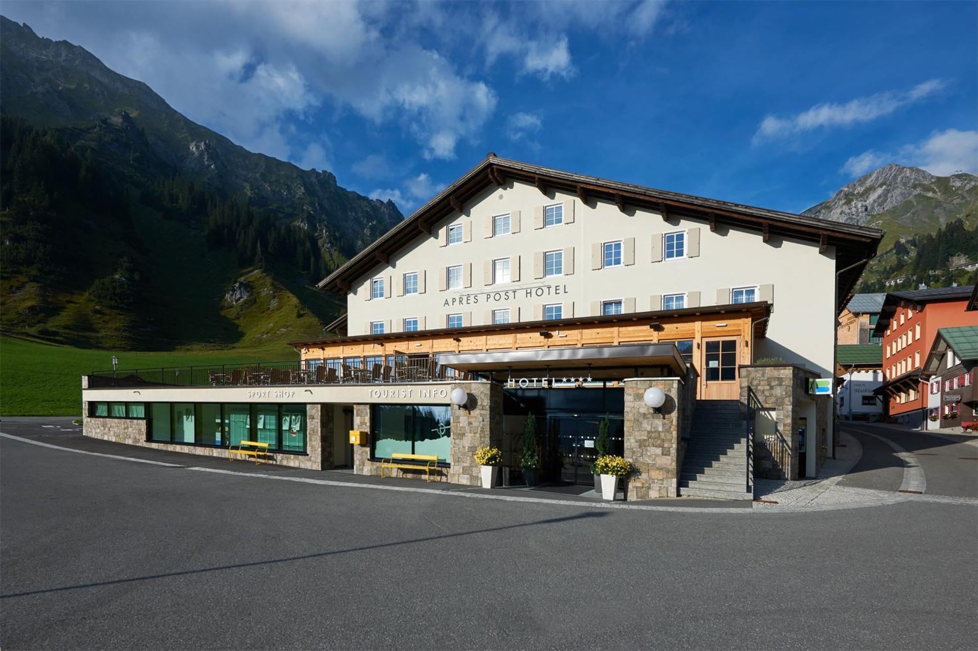 Apres Post Hotel Stuben am Arlberg Exterior foto